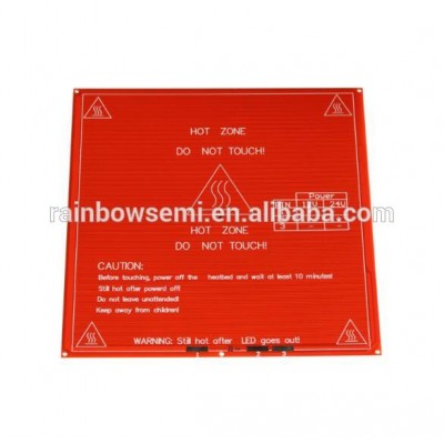 3D Printer mendel PCB MK2B heat bed for Mendel 3D printer PCB heat bed MK2B 214x214mm