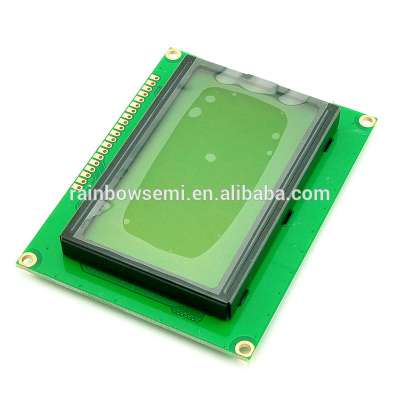 12864 LCD Green LCD with backlight 12864 5V 12864 lcd display module