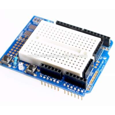 UNO ProtoShield prototype expansion board with SYB-170 mini breadboard For UNO ProtoShield