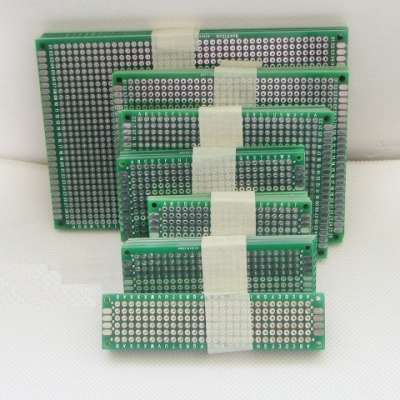 5x7 8x12 7x9 6x8 4x6 3x7 2x8 cm double Side Board Copper prototype pcb Universal Circuit Board