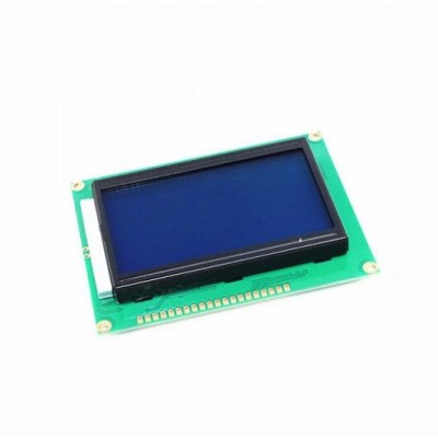 LCD12864 blue screen LCD display with backlight 12864-5V